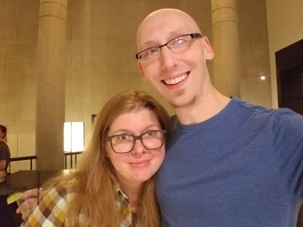 katie cook and trevor mueller at baltimore comic con 2018