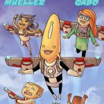 albert the alien volume 1 comic book graphic novel cover art by gabo written by trevor mueller