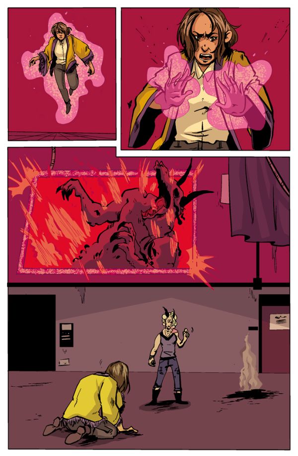 magical natalie lgbt comic demons art by katie fleming written by trevor mueller