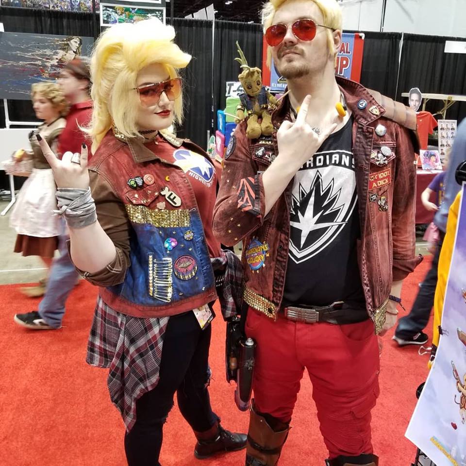 c2e2 cosplay guardians of the galaxy ravegers