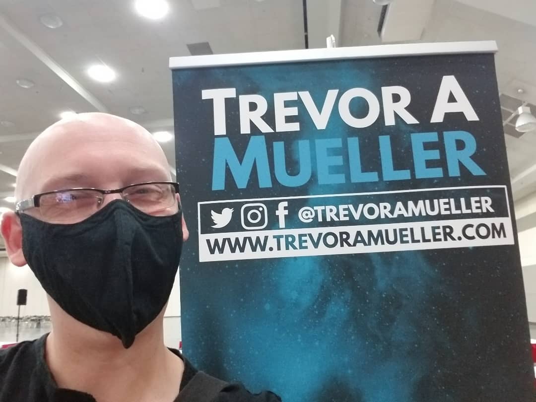 Trevor Mueller artist alley baltimore comic con 2021