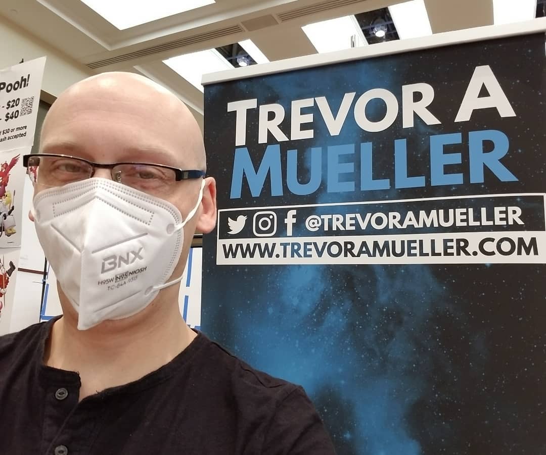 trevor mueller comic writer artist alley ECCC 2021